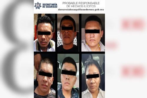 Detienen en Toluca, 6 sujetos en autos involucrados en homicidio de Querétaro